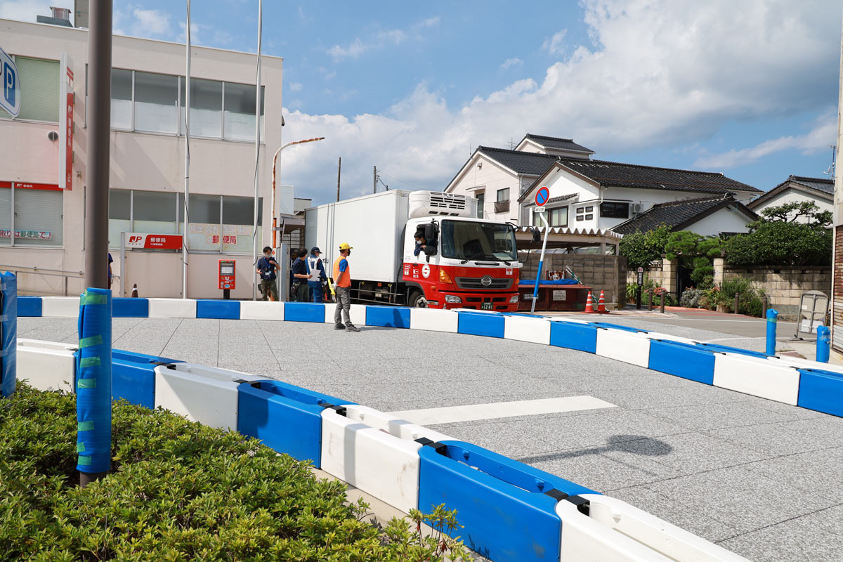 写真：A1市街地グランプリGOTSU2020の江津市街地コース