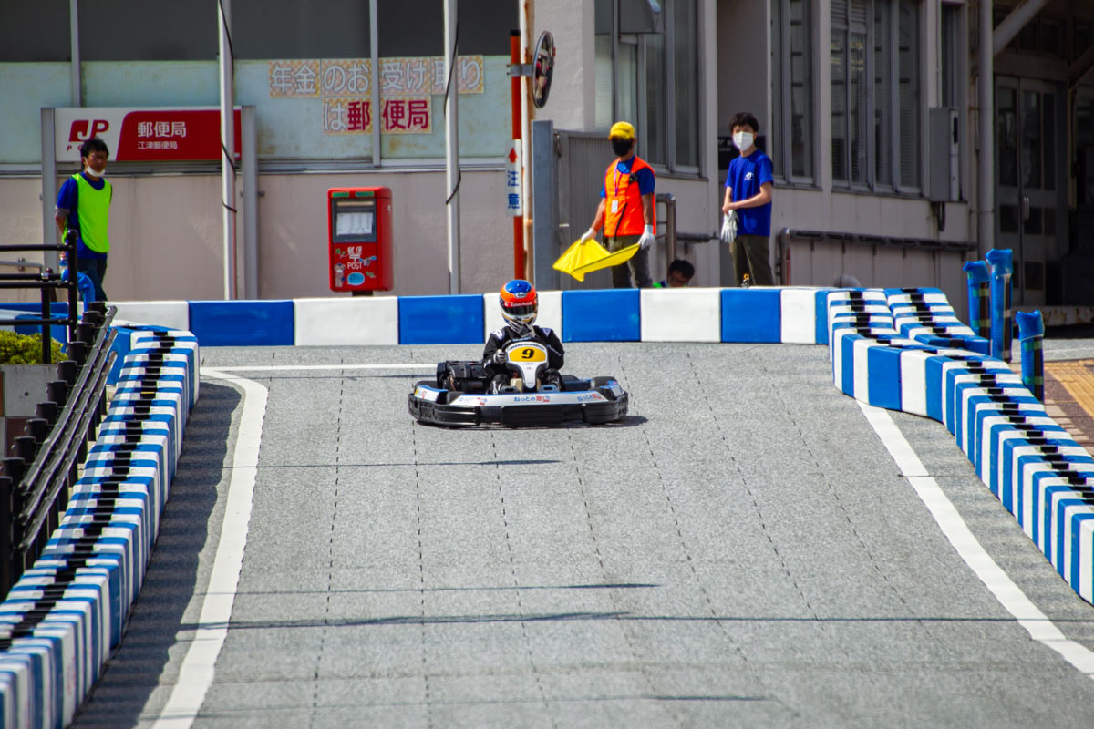 写真：A1市街地グランプリGOTSU2020のJAFコース査察